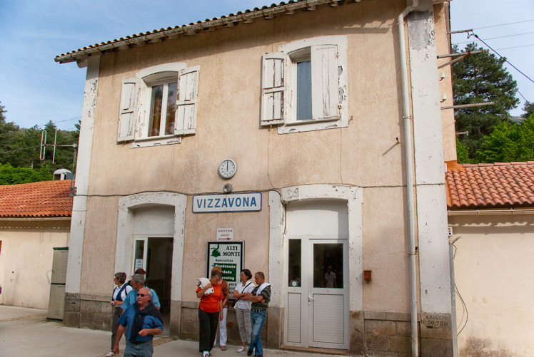 Premier jour : gare de Vizzavona