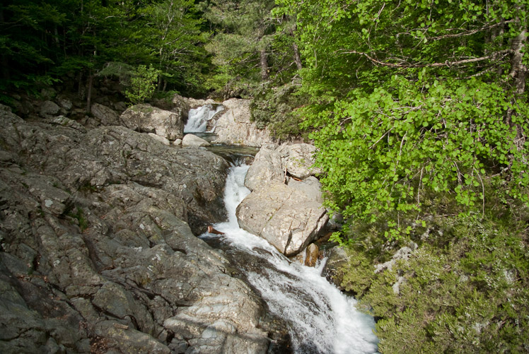 Troisième jour : le long des cascades de l'Agnone.