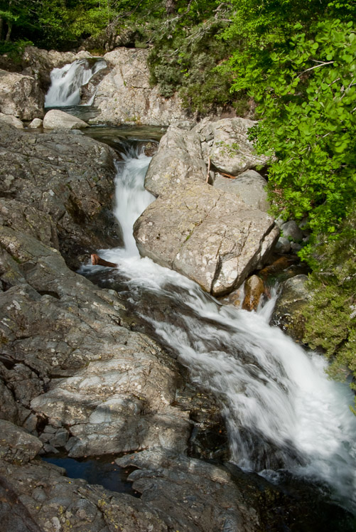 Troisième jour : le long des cascades de l'Agnone.