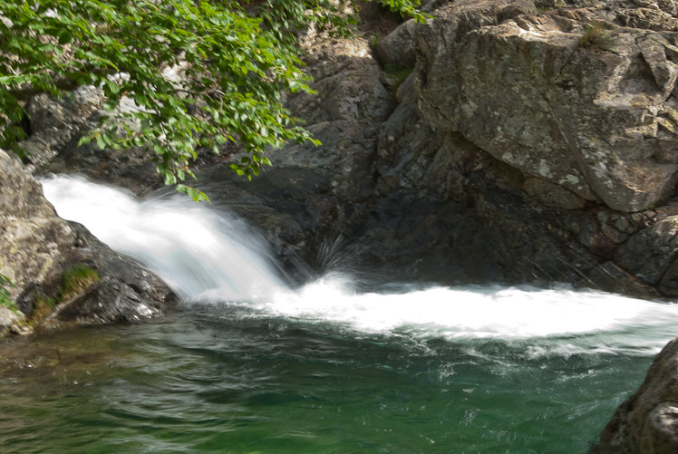 Troisième jour : le long des cascades de l'Agnone.