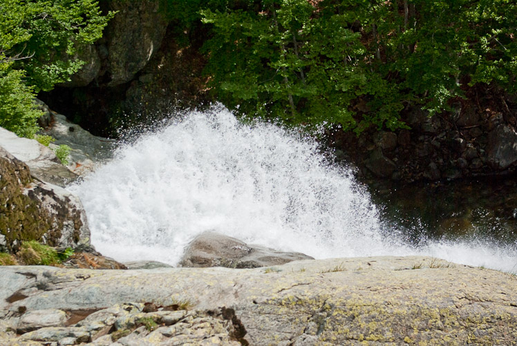 Troisième jour : le long des cascades de l'Agnone.