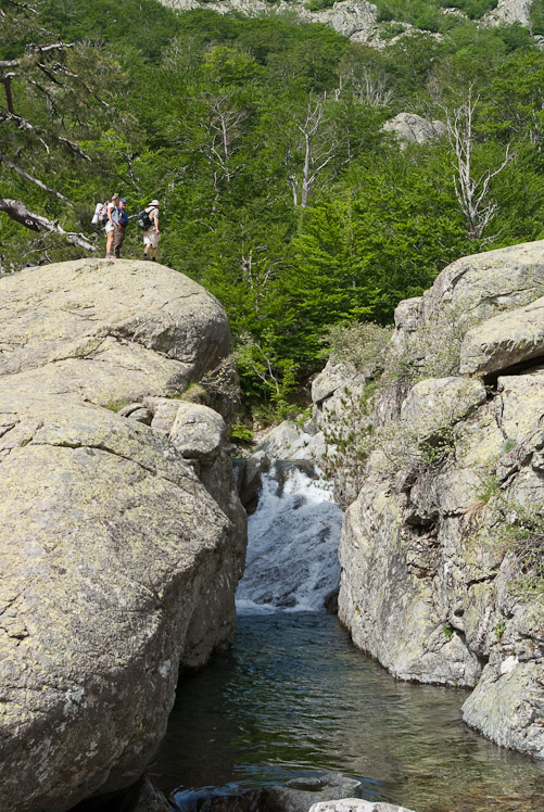 Troisième jour : le long des cascades de l'Agnone.