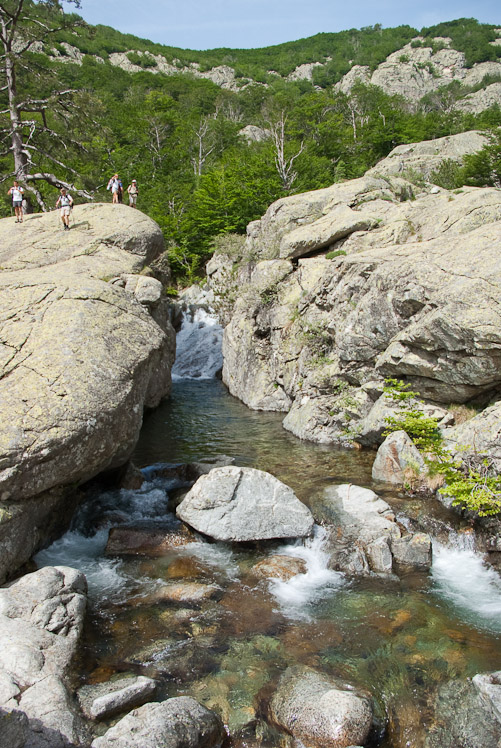 Troisième jour : le long des cascades de l'Agnone.