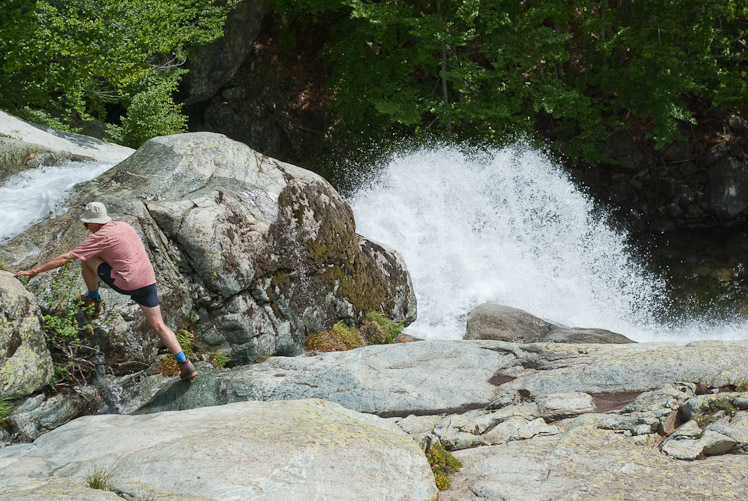 Troisième jour : le long des cascades de l'Agnone.