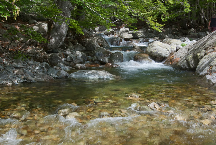 Troisième jour : le long des cascades de l'Agnone.