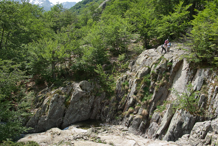 Troisième jour : le long des cascades de l'Agnone.