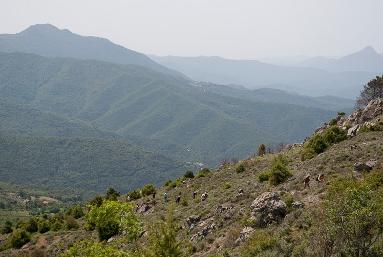 Quatrième jour : le long du torrent de Caldano.