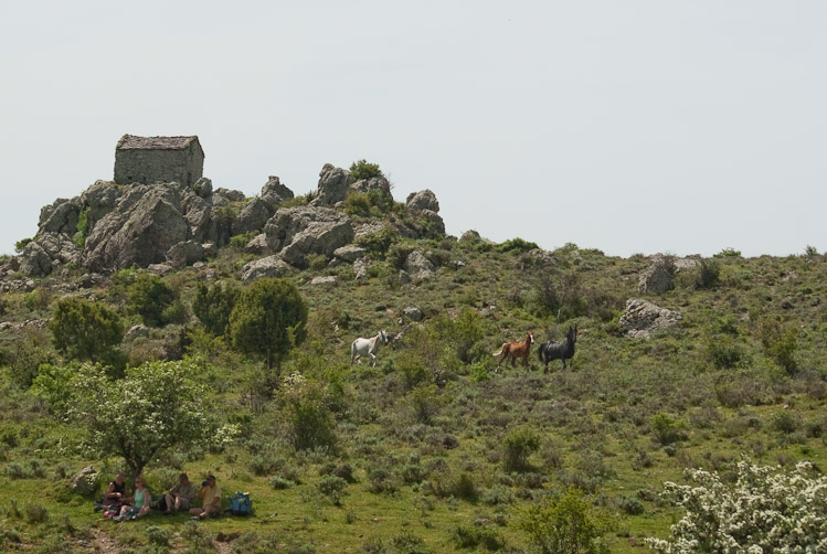 Quatrième jour : le long du torrent de Caldano.