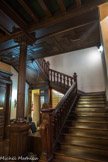 <center>Hôtel particulier Fölsch. </center> Escalier d'honneur conduisant aux appartements privés.
