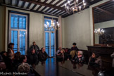 <center>Hôtel particulier Fölsch. </center> Salle à manger. Lustres hollandais.