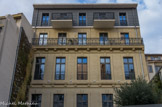<center>Hôtel C2. </center> Côté jardin. C'est de ce côté que se faisait l'accès pour les voitures.