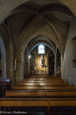 L’église Saint-Nicolas. <br> Cette nef latérale est la nef de l'église primitive du VIIe-VIIIe siècles.