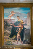 Musée de Sault. <br> La Fable Moderne assise sur les ruines Antiques, par Amand Berton.