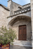 Eglise Saint Andéol. <br> A l’origine, la porte d’entrée était latérale, orientée vers le sud.