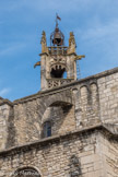 Eglise Saint Andéol. <br>  Le petit clocheton flamboyant a été élevé au XVIe siècle pour abriter une horloge.