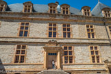 Le château de Cormatin. <br> Les façades extérieures, d’une rigueur militaire, sont inspirées de la citadelle de Chalon sur Saône dont Antoine du Blé a été nommé Gouverneur par Henri IV.