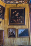 Le château de Cormatin. <br> La chambre de la marquise.
