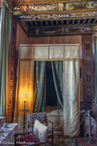 Le château de Cormatin. <br> La chambre de la marquise. C’est la pièce principale d’un appartement, le lieu de la sociabilité, où les familiers ont libre accès