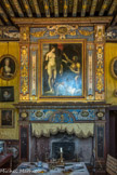 Le château de Cormatin. <br> La chambre de la marquise. On y dort, on y reçoit et on y prend les repas.