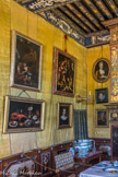 Le château de Cormatin. <br> La chambre de la marquise.