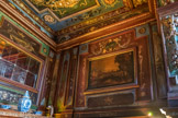 Le château de Cormatin. <br> La salle des miroirs.