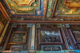 Le château de Cormatin. <br> La salle des miroirs.