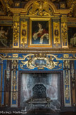 Le château de Cormatin. <br> Le cabinet de Sainte Cécile. Le cabinet du marquis ou « Cabinet de Ste Cécile » est la gloire de Cormatin. Ce « studiolo » est certainement la pièce la plus luxueuse et la mieux conservée en France du début XVIIe siècle.