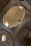 L'église Saint-Martin de Chapaize. <br>La belle coupole-lanterne ovale, avec baies et arcatures, supporte le clocher.