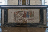 L'église Saint-Martin de Chapaize. <br> Le maître-autel en marbre, de style Renaissance, provient de la chapelle des Morts de l’abbaye de Cluny.