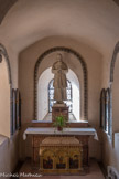 Saint-Philibert de Tournus. Le déambulatoire<br> Chapelle du curé d'Ars