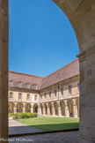 Cluny. <br> Le cloître de l'Abbaye.