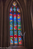 Lea mort de Marie, sa mise au tombeau et son Assomption entre Jésus et Dieu.