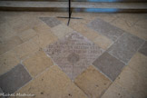 Plaque commémorant la venue de Jean-Paul II en 1986.