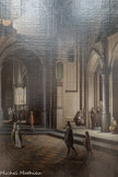 Intérieur d'église. Henri van Steinwick le Jeune (1580-1649). <br>  Il dépeint dans les moindres détails toute une société.