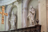 saint Grégoire Pape et saint Jérôme.