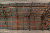 La chapelle du XIXe a une architecture métallique (1873). Cette charpente est cachée.