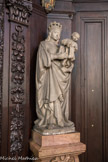 Rare Vierge à l'encrier de la fin du 15e s...