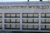 Saint-Mandrier. <br> Cimetière Franco-Italien. Partie Italienne. Columbarium renfermant les restes de 975 soldats décédés dans le sud de la France au cours de la seconde guerre mondiale.