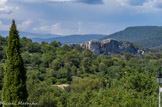 Evenos. <br> La barre des Aiguilles du Cimaï
