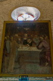Evenos. <br> Eglise paroissiale Saint-Martin. La Cène.