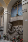 Cimetière monumental de Staglieno. <br> Tombe de la famille Appiani, sculpteur Demetrio Paernio, 1910.