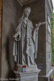 Cimetière monumental de Staglieno. <br> Tombe Chiappelle Erba, 1880, sculpteur D. Carli.