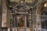Chiesa del Gesù.<br> Nef latérale gauche. Dans la troisième chapelle se trouve l'œuvre de Pierre-Paul Rubens : Saint Ignace guérit un possédé ou le miracle de Saint Ignace de Loyola. A droite, dans la quatrième chapelle, une peinture illustrant le Martyre de saint André de Teramo Piaggio (1532).
