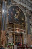 Chiesa del Gesù.<br> Dans le choeur se trouve aussi  la Fuite en Égypte de Domenico Piola (1627-1703).