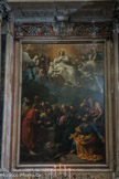 Chiesa del Gesù.<br> Nef latérale droite. L’Assomption de la Vierge de Guido Reni (1575-1642).