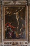 Chiesa del Gesù.<br>Nef latérale droite. Crucifixion de Simon Vouet (1622).
