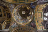 Chiesa del Gesù.<br> Nef latérale droite. Fresque de Lorenzo de Ferrari.