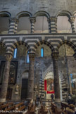 Cathédrale San Lorenzo <br> Roman en haut, gothique en bas.
