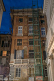 Place des vignes. Palazzo Spinola – Grillo ( XIII siécle). Façade médiévale.
