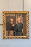 Luca Cambiaso : autoportrait du peintre qui peint le portrait du Père Jean.